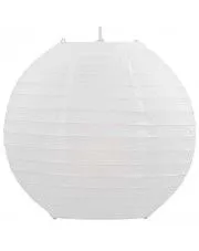 Biała lampa wisząca w stylu japońskim - EX140-Origa w sklepie Edinos.pl