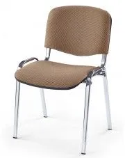 Krzesło konferencyjne biurowe Dilos 3X - beżowe w sklepie Edinos.pl