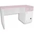 Białe biurko dla dziewczynki Peny 2X - 2 kolory