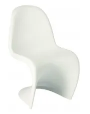 Designerskie krzesło białe - Dizzel w sklepie Edinos.pl