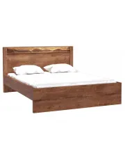 Podwójne łóżko 160x200 jesion jasny - Dagna 19X w sklepie Edinos.pl