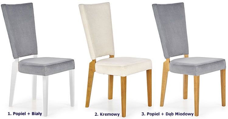 Skandynawskie krzesło drewniane Amols
