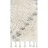 kremowy dywan z frędzlami typu shaggy nikari 8x