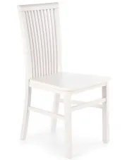Białe krzesło do kuchni drewniane w stylu klasycznym - Mako 3X w sklepie Edinos.pl