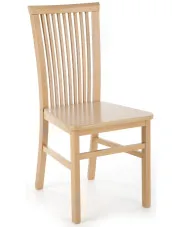 Drewniane krzesło do kuchni do klasycznego stołu dąb sonoma - Mako 3X w sklepie Edinos.pl