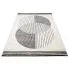 Prostokątny kremowy dywan w geometryczne wzory - Atix 5X