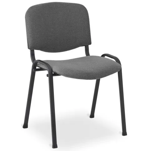 Zdjęcie produktu Szare metalowe krzesło konferencyjne - Hoster 3X.