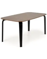 Prostokątny fornirowany stół w stylu retro - Simen 3X w sklepie Edinos.pl