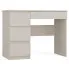 Minimalistyczne biurko z szufladami kaszmir - Oraso 2X