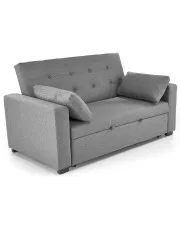 Popielata wypoczynkowa sofa rozkładana - Gabor w sklepie Edinos.pl