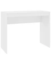 Małe biurko w kolorze białym - Amantea w sklepie Edinos.pl