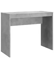 Małe biurko w kolorze szarego betonu - Amantea w sklepie Edinos.pl