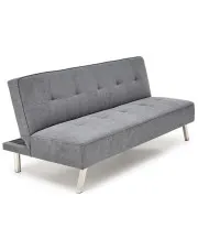 Popielata 3-osobowa sofa rozkładana - Onil w sklepie Edinos.pl