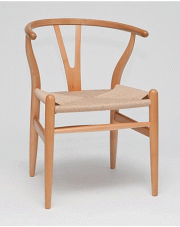 Vintage krzesło gięte Ermi - naturalne w sklepie Edinos.pl