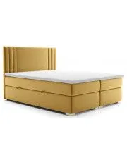 Podwójne łóżko boxspring Felippe 180x200 - 32 kolory w sklepie Edinos.pl